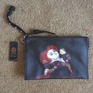 Red Queen Clutch Purse NWT